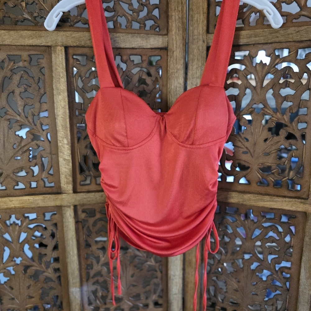 Red Camisole Top